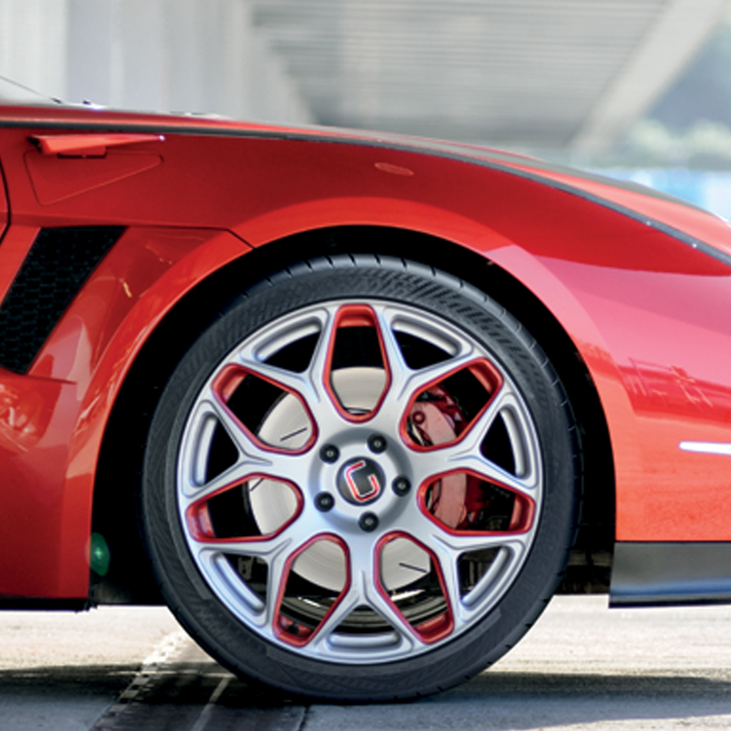 Capacidad de frenado superior en superficies secas